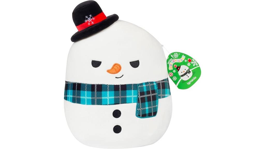 10 inch snowman plush