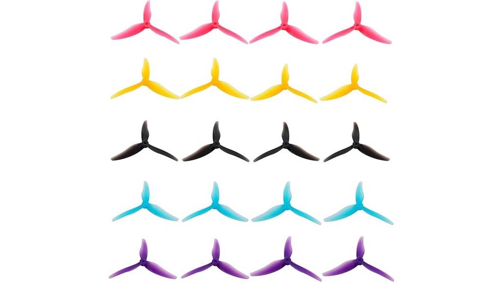 20pcs gemfan hurricane propellers