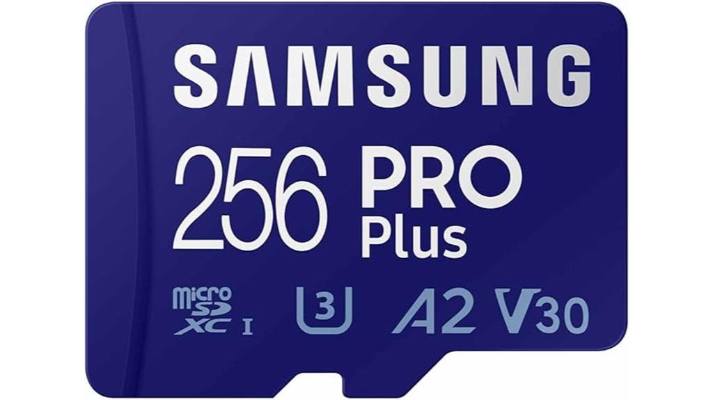 256gb high speed microsd card