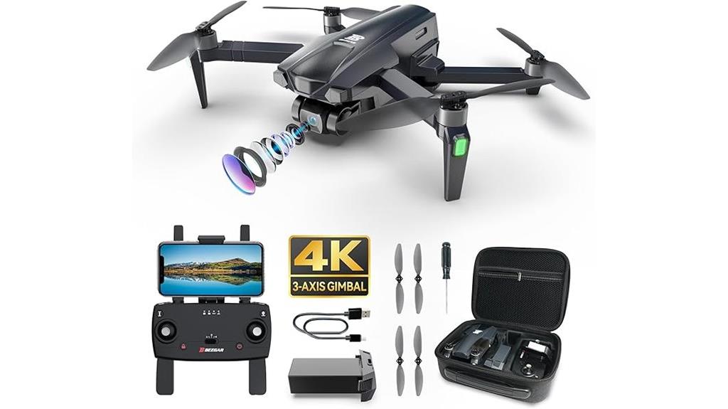 4k camera long range drone