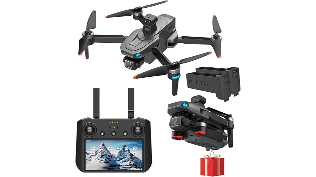 4k camera touch drone