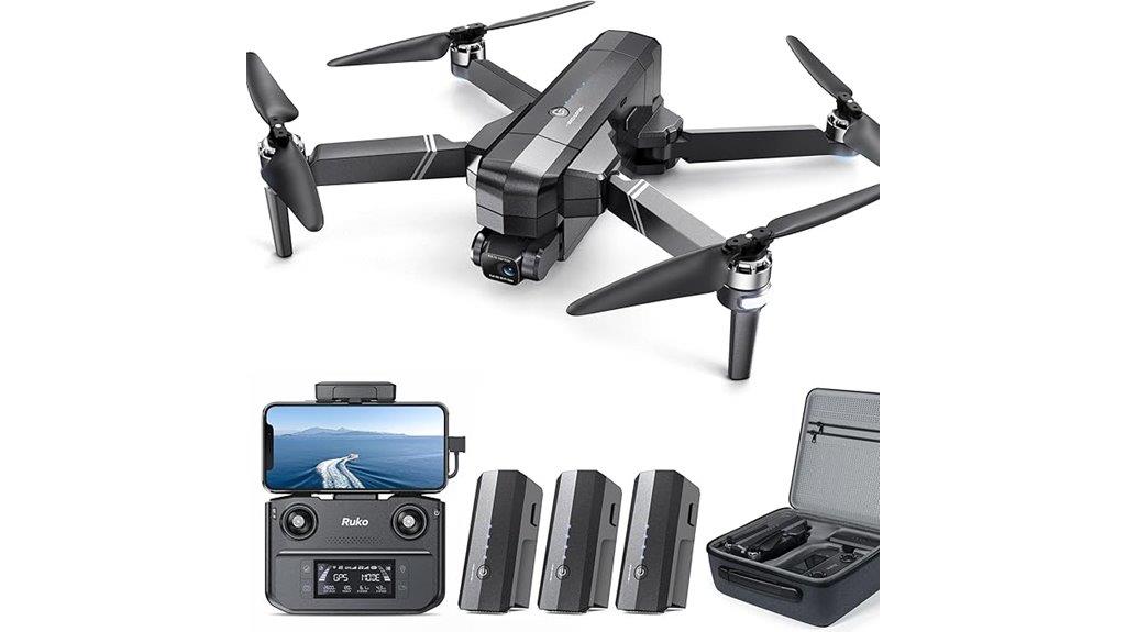 4k drone with gimbal