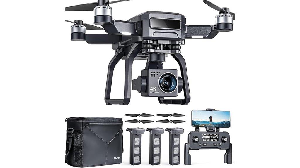 4k uhd gimbal drone