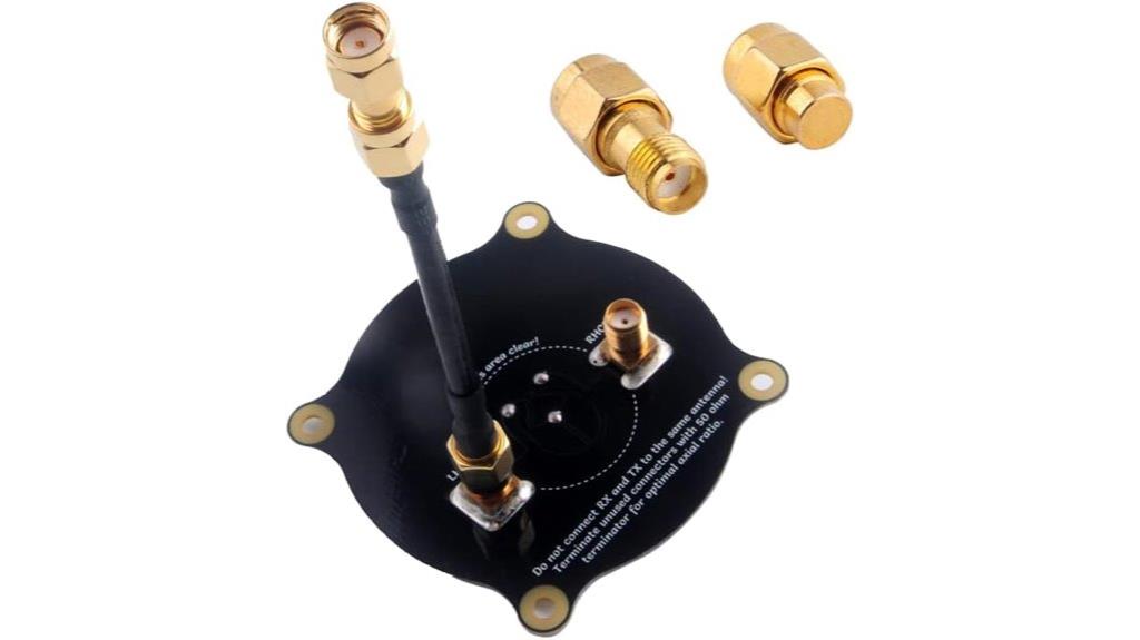 5 8ghz triple feed antenna