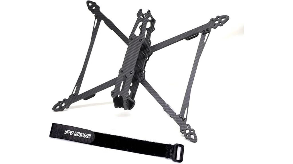 8 inch carbon fiber frame