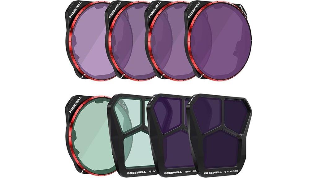 8 pack camera filters