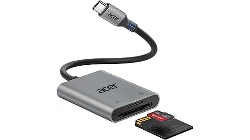 acer usb c card reader