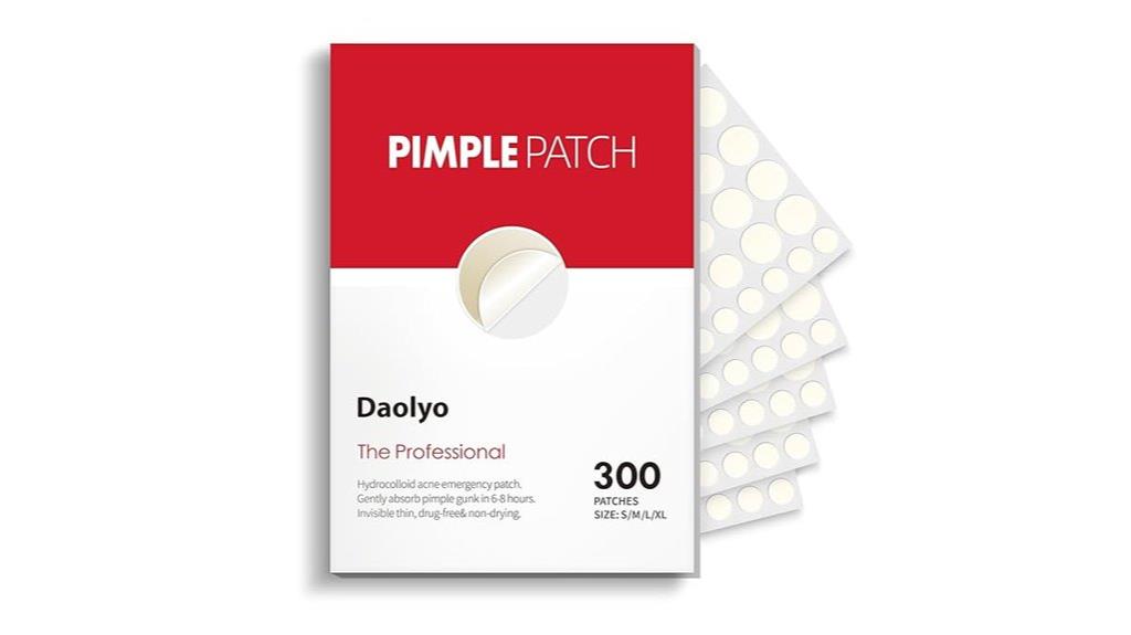 acne patches with oils