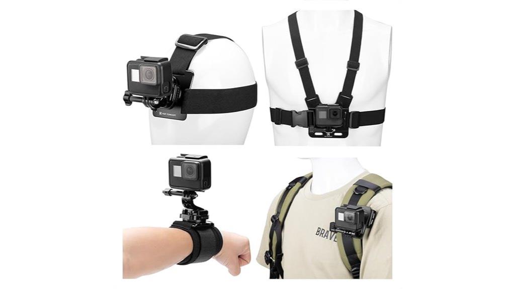 action camera accessory kit