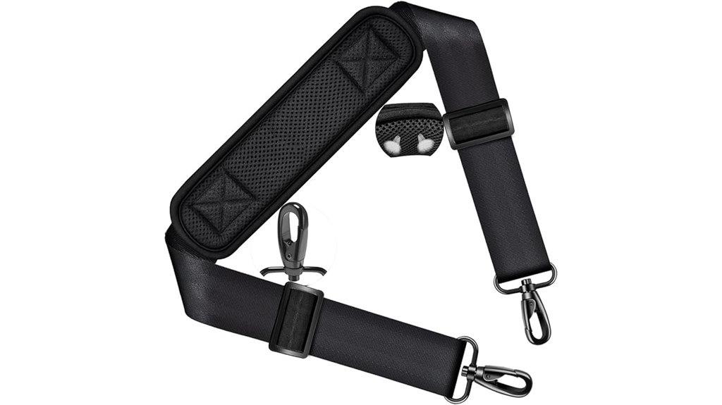 adjustable padded crossbody strap