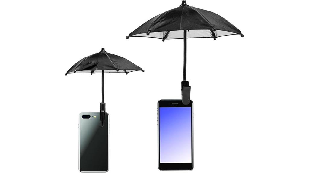 adjustable phone sunshade umbrella