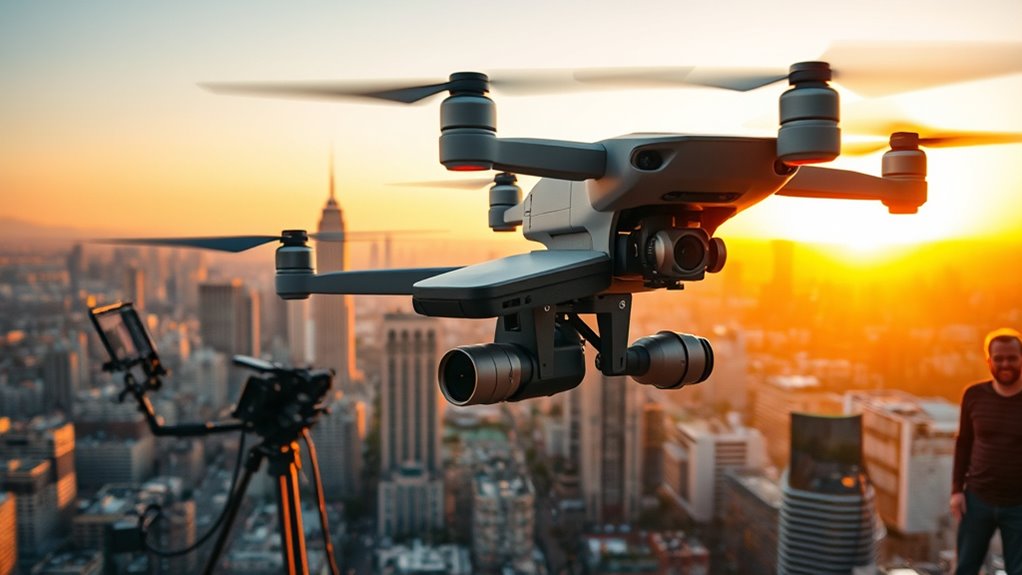 advanced autonomous cinematic drones