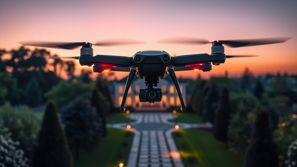 aerial security with privacy
