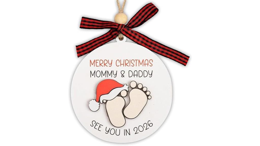 baby first 2025 ornament