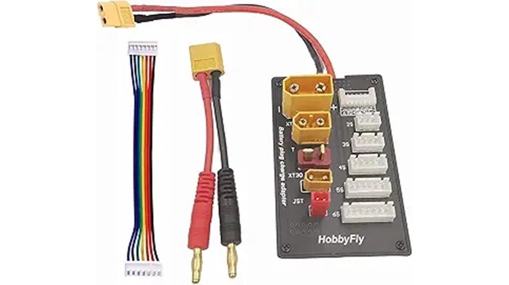 battery connector and charger