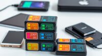 battery monitoring sticker sets