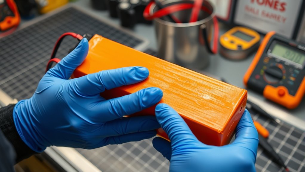 battery safety and maintenance