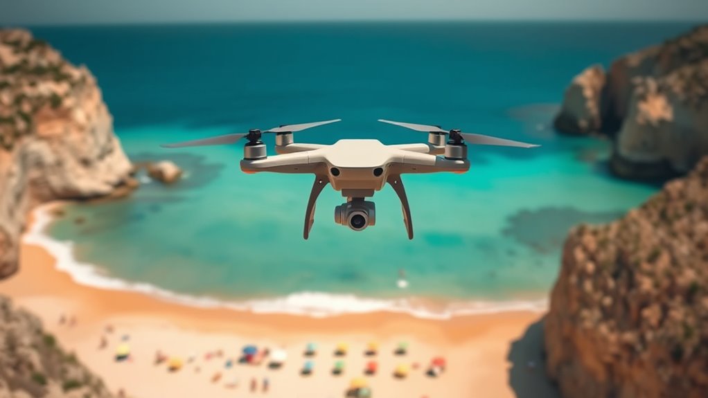 beach drone flying tips