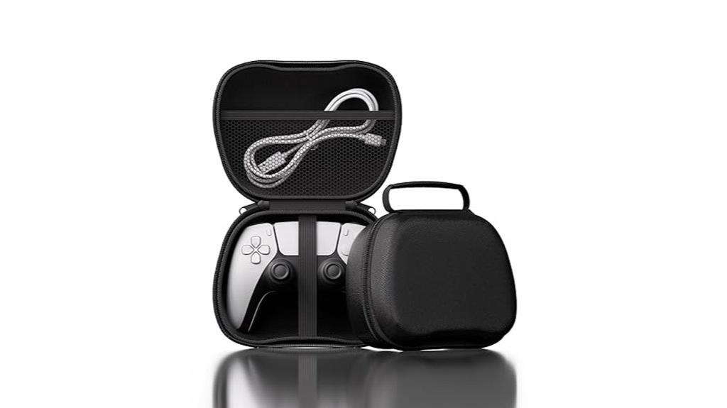 black universal controller case