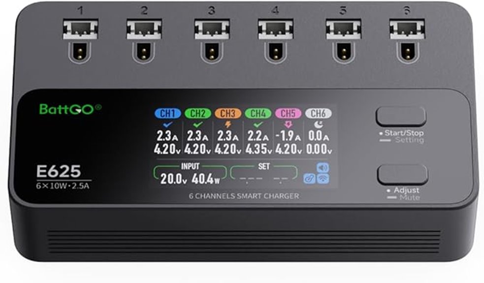 bluetooth enabled lipo charger