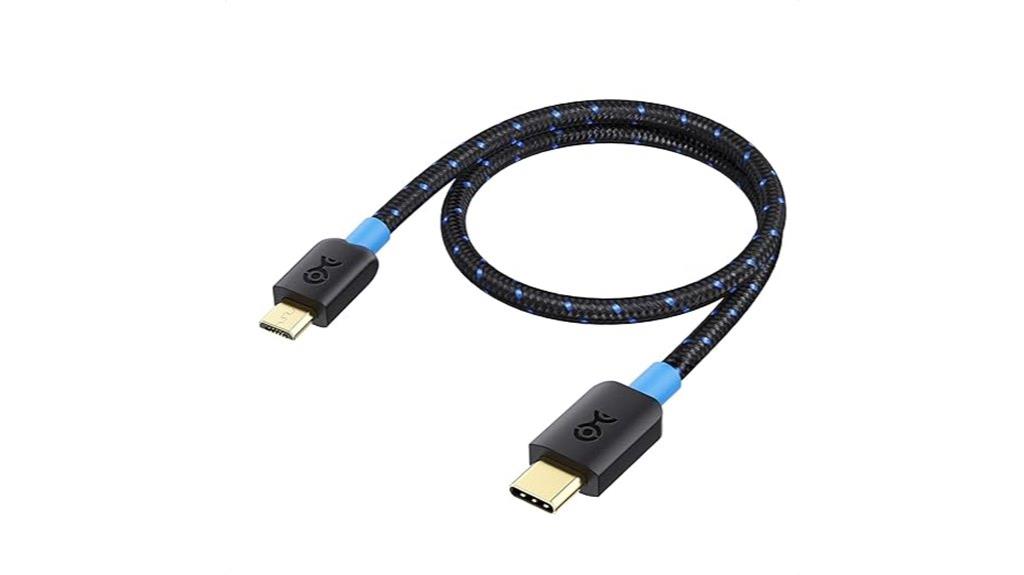 braided usb c to micro