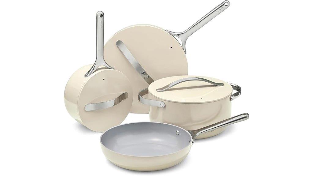 ceramic 12 piece cookware set