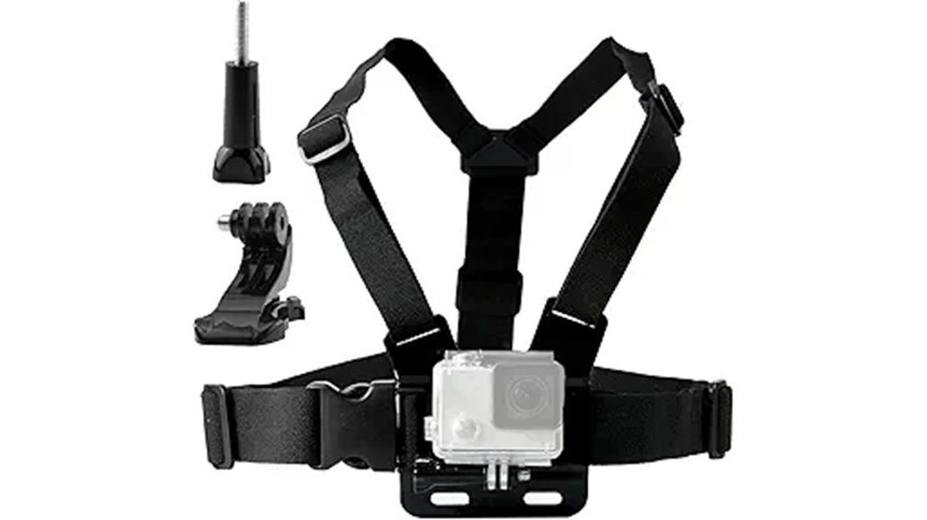chest mount for action cameras