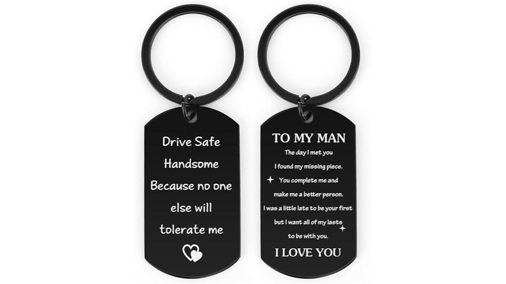 christmas men s safety keychain