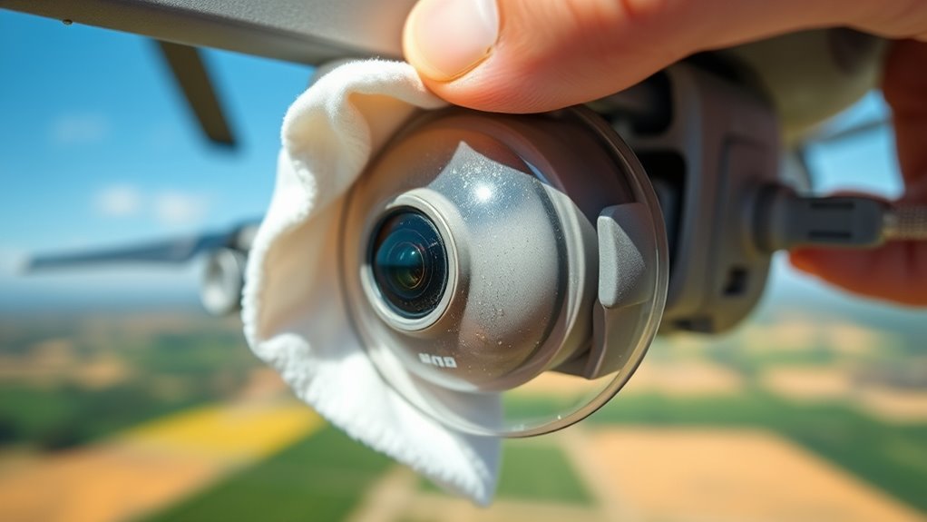 clean lens calibrate maintain