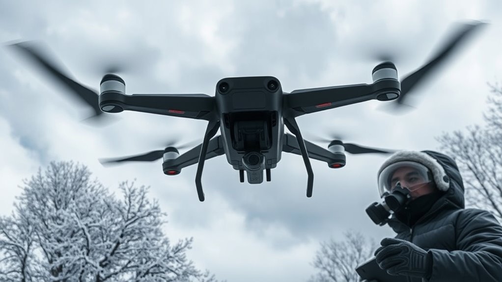 cold weather drone battery tips