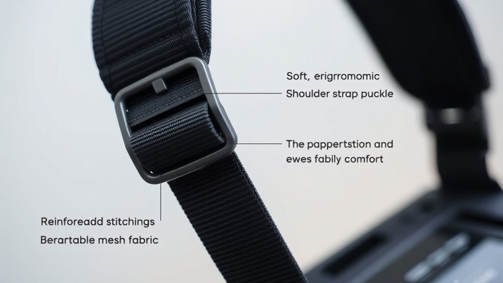 comfortable durable adjustable strap