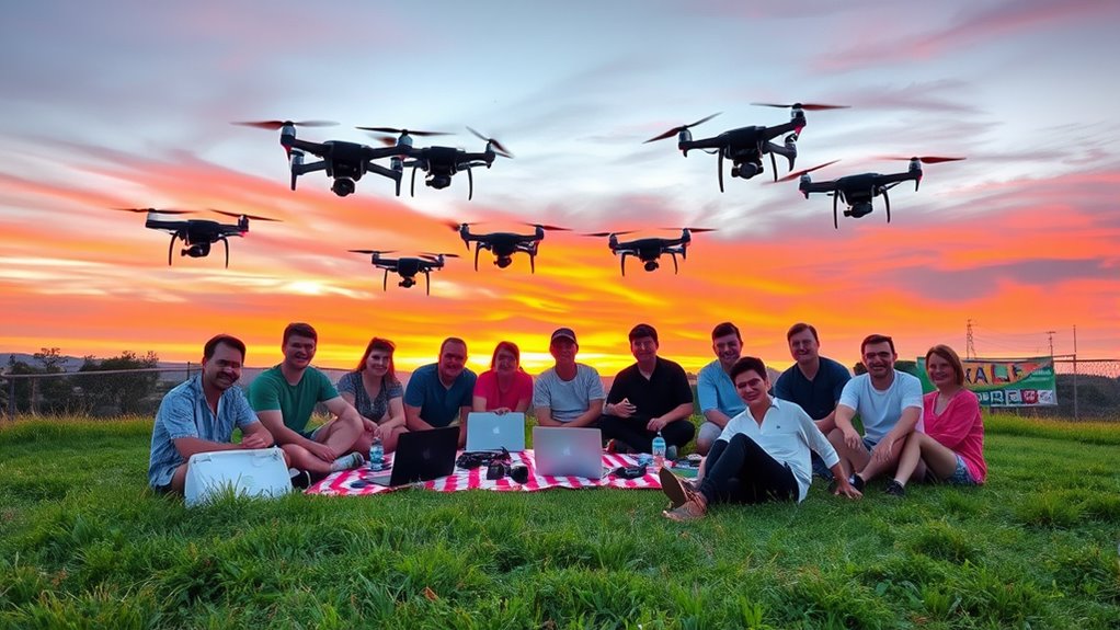 community drone project involvement