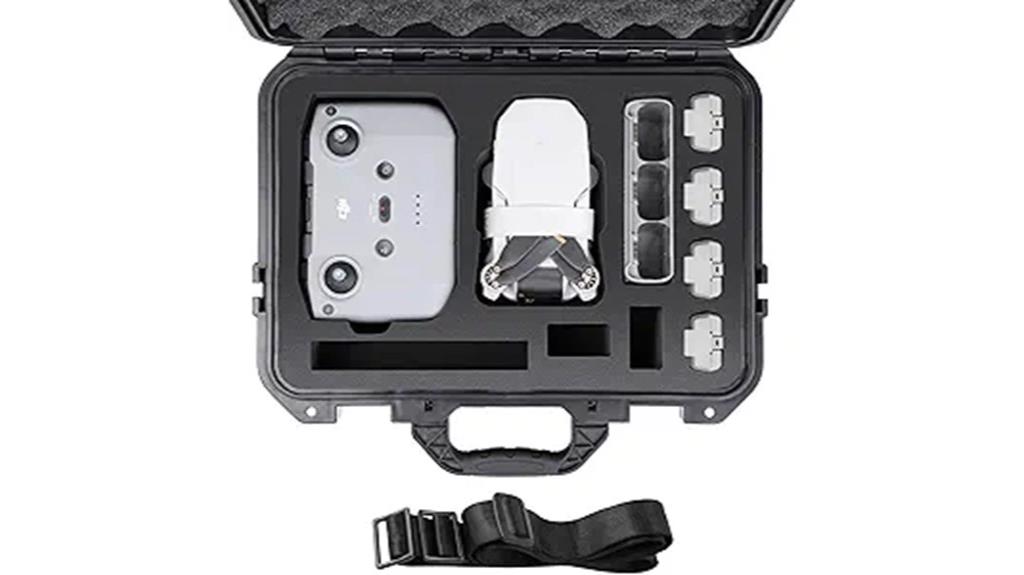 compact waterproof drone case