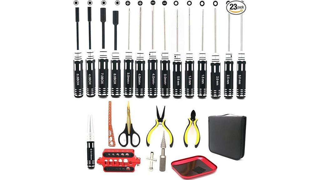 comprehensive rc tool set