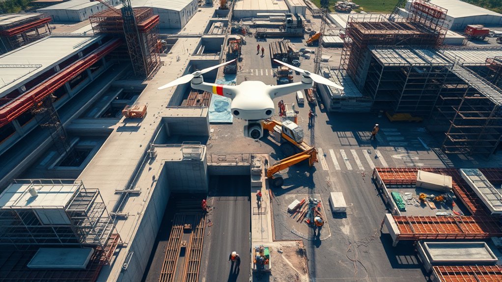 construction drone surveying