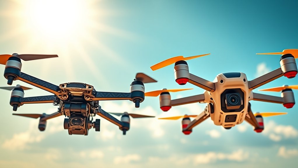 customizable racing and freestyle frames