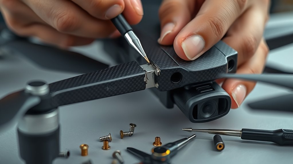 diy drone frame repair