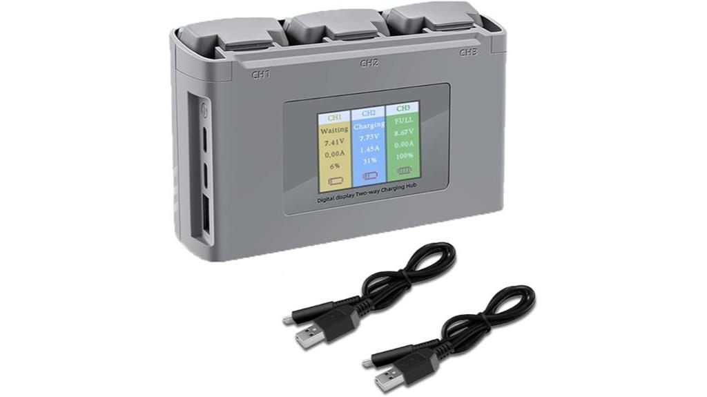 drone battery charging hub