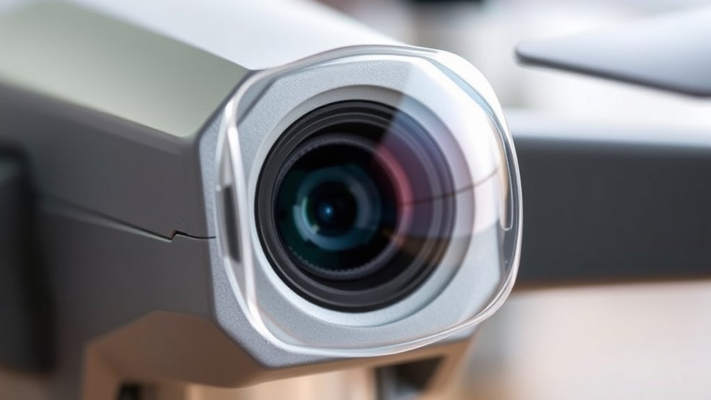 drone camera lens protection considerations