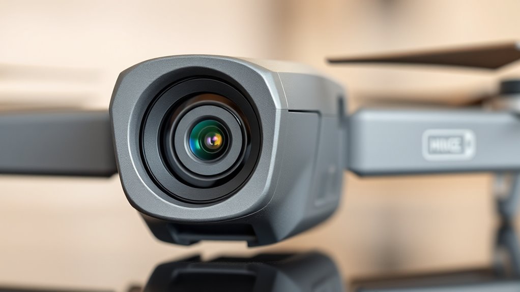 drone camera resolution and features