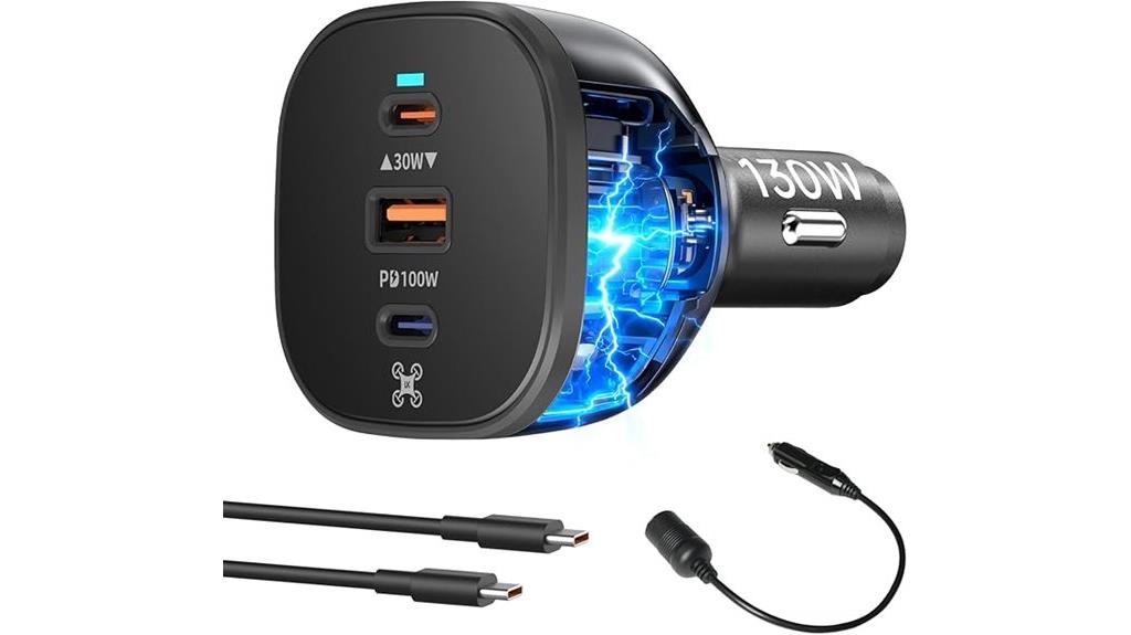 drone car charger adapter