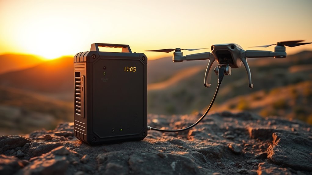 drone charging power considerations