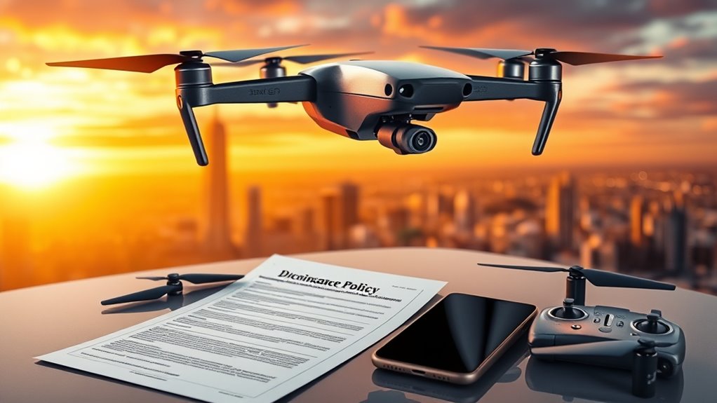 drone coverage and maintenance