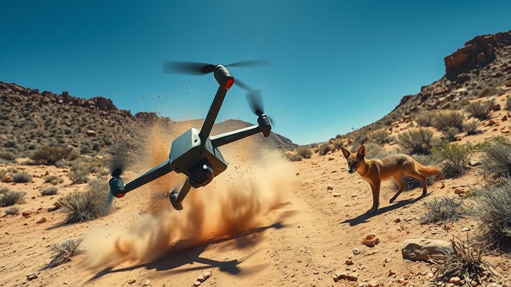 drone crash emergency procedures