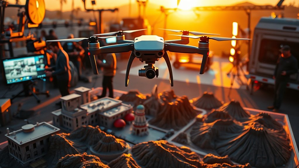 drone enhanced pre production planning