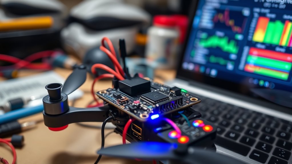 drone flight controller setup