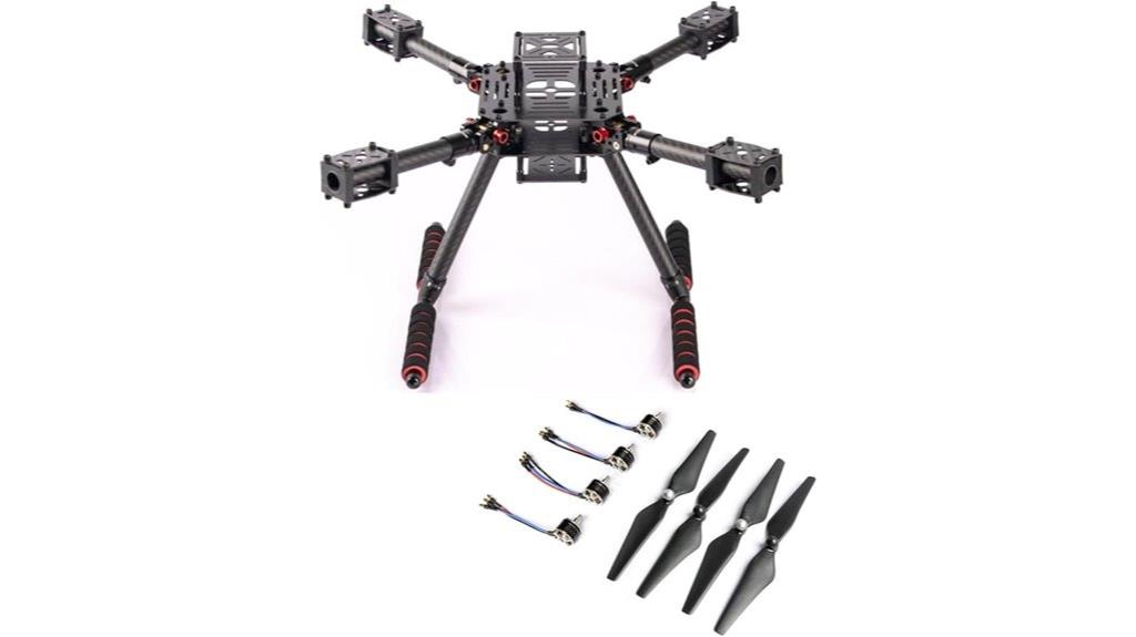 drone frame with motors
