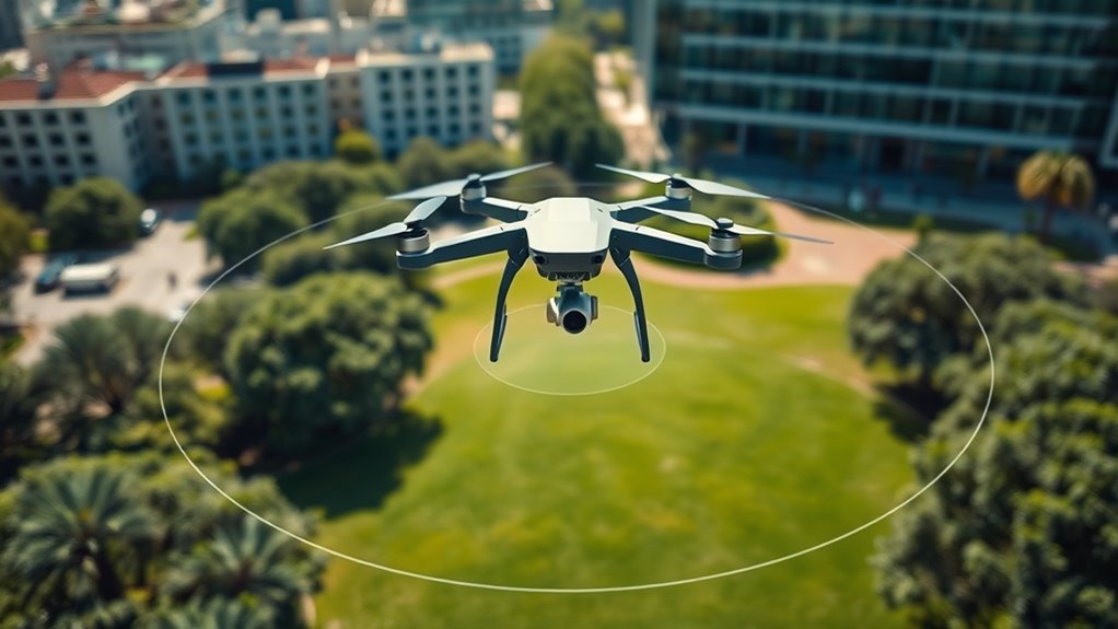 drone gps boundary protection