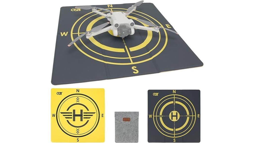 drone landing pad for dji