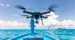 drone launch from boat